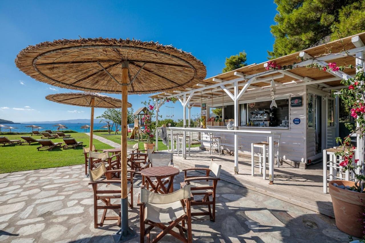 Milia Beach Apartments Paralia Milia Kültér fotó