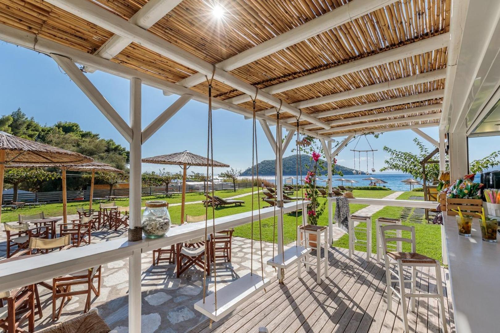 Milia Beach Apartments Paralia Milia Kültér fotó