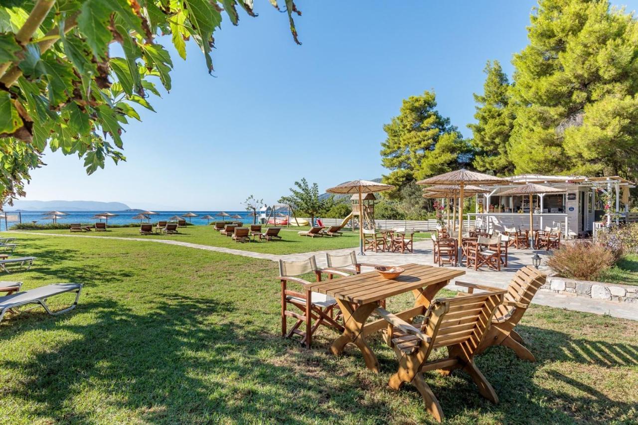 Milia Beach Apartments Paralia Milia Kültér fotó