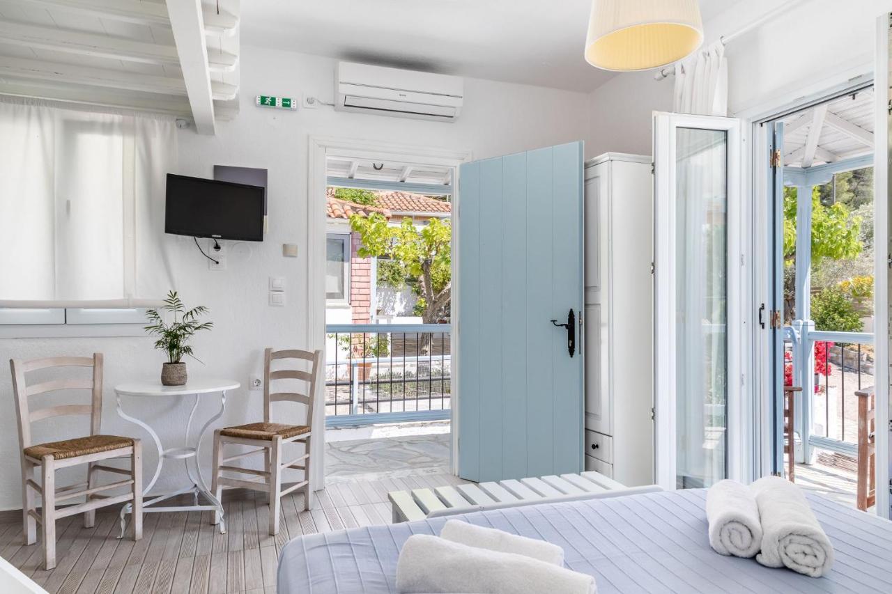 Milia Beach Apartments Paralia Milia Kültér fotó