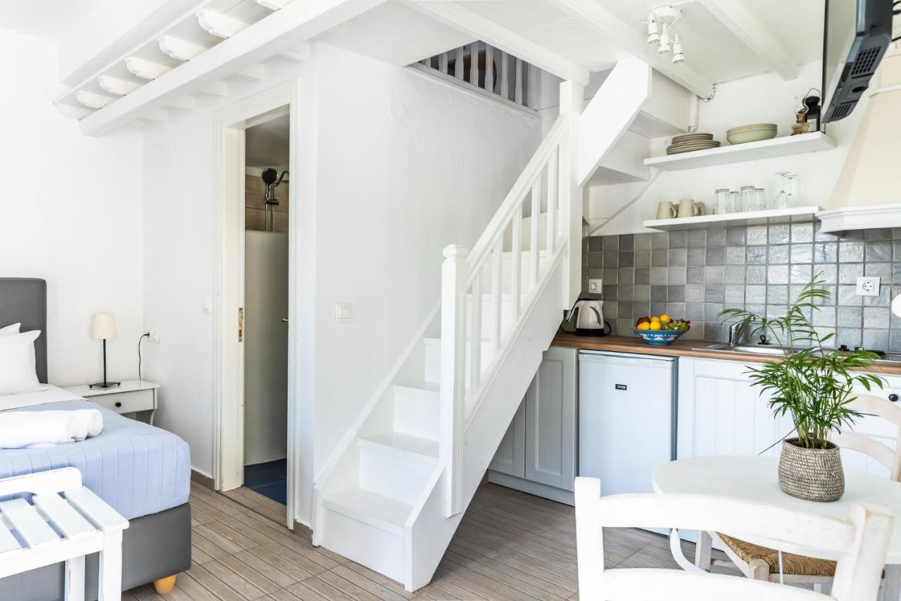 Milia Beach Apartments Paralia Milia Kültér fotó