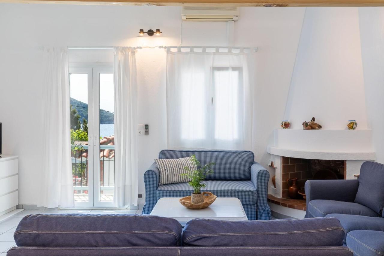 Milia Beach Apartments Paralia Milia Kültér fotó