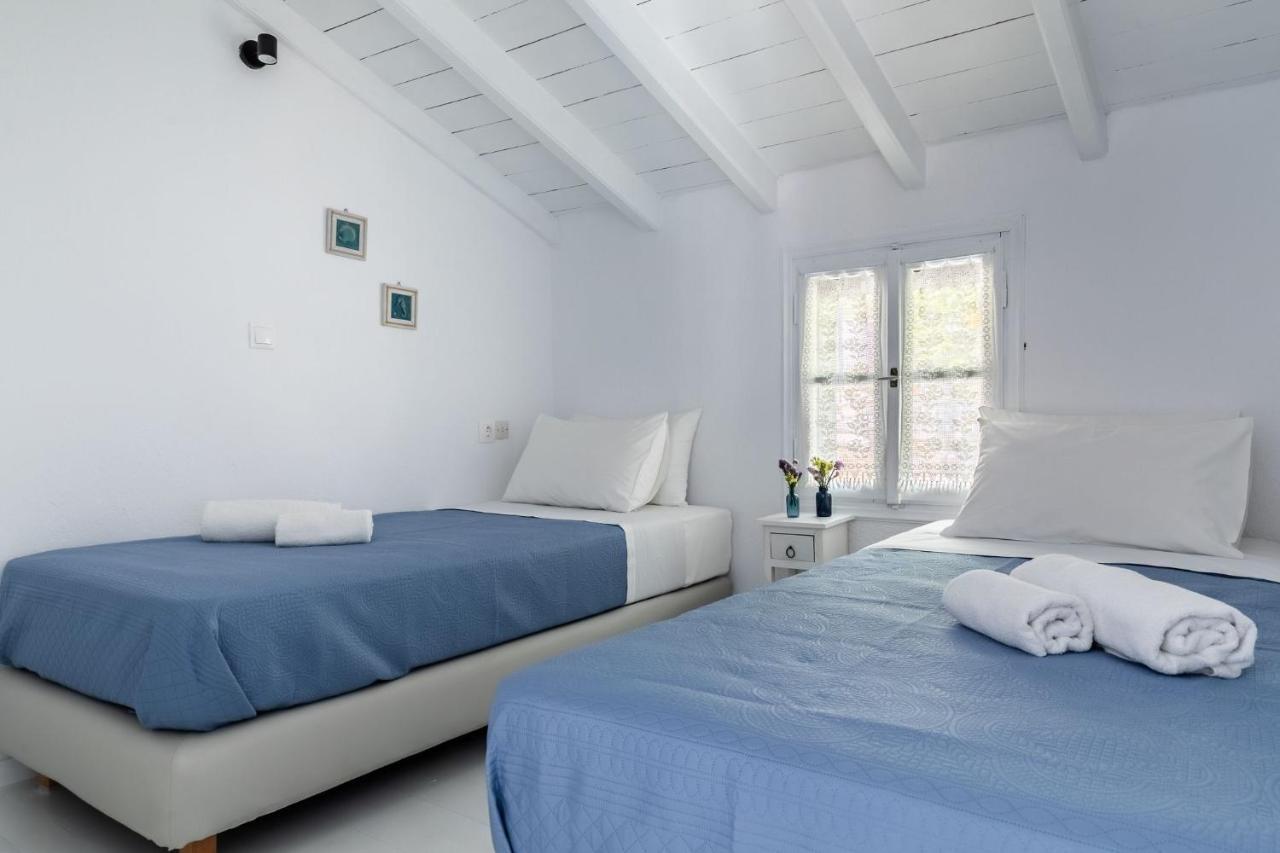 Milia Beach Apartments Paralia Milia Kültér fotó