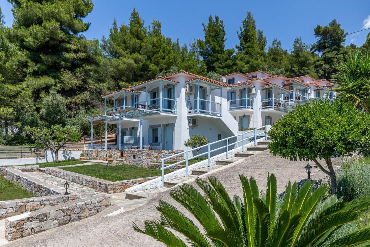 Milia Beach Apartments Paralia Milia Kültér fotó