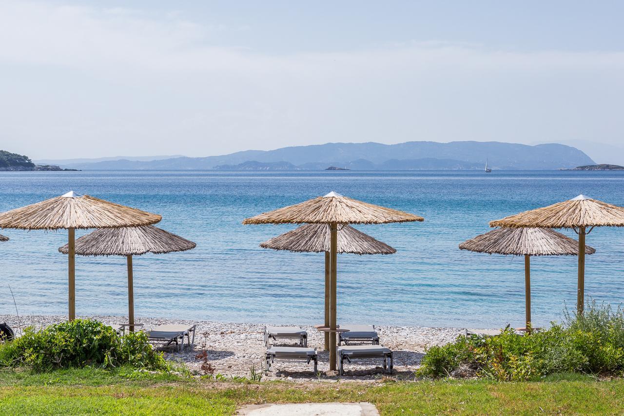 Milia Beach Apartments Paralia Milia Kültér fotó
