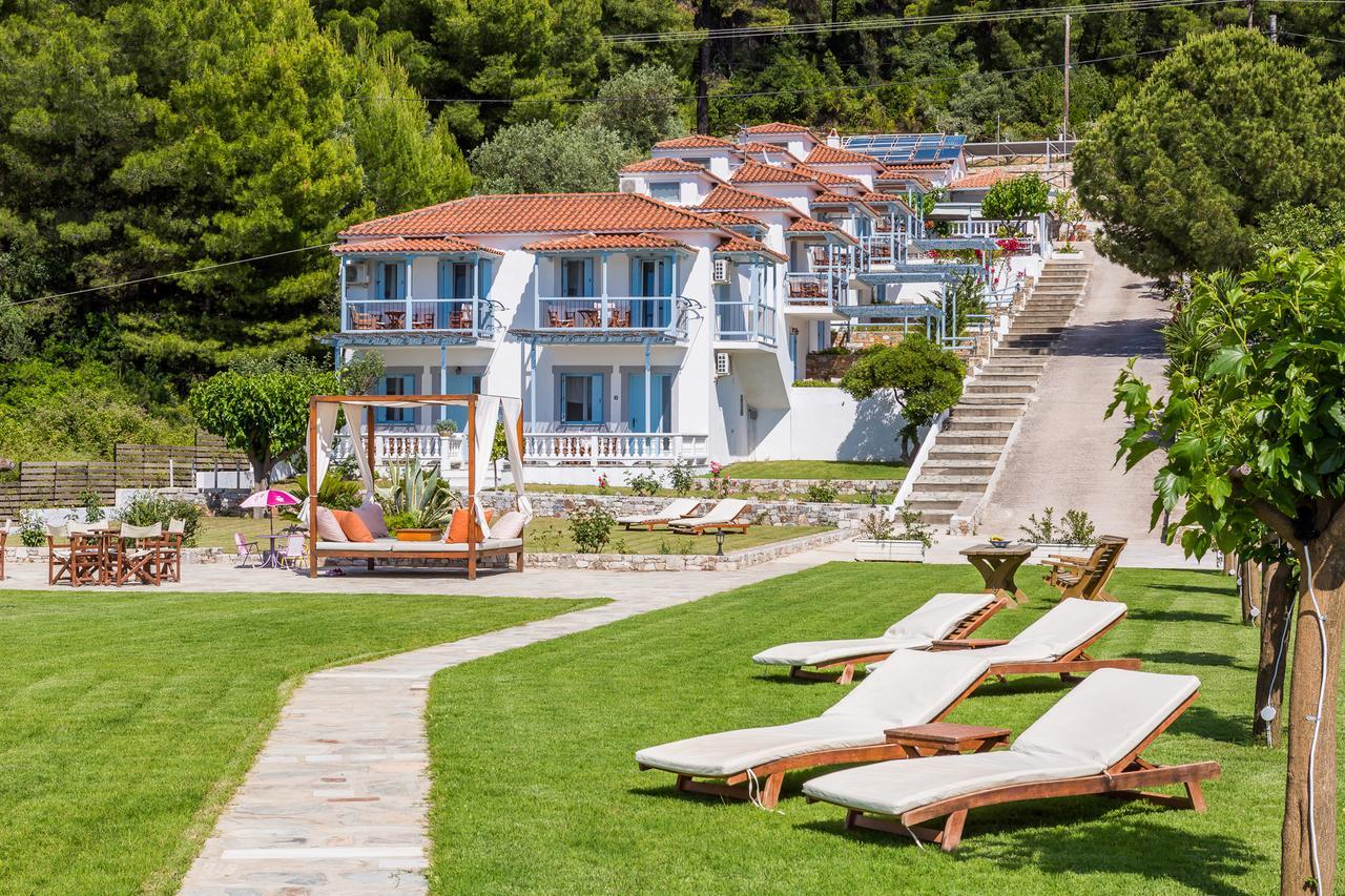Milia Beach Apartments Paralia Milia Kültér fotó