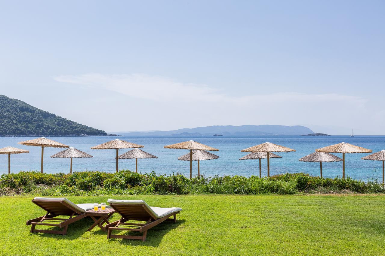 Milia Beach Apartments Paralia Milia Kültér fotó