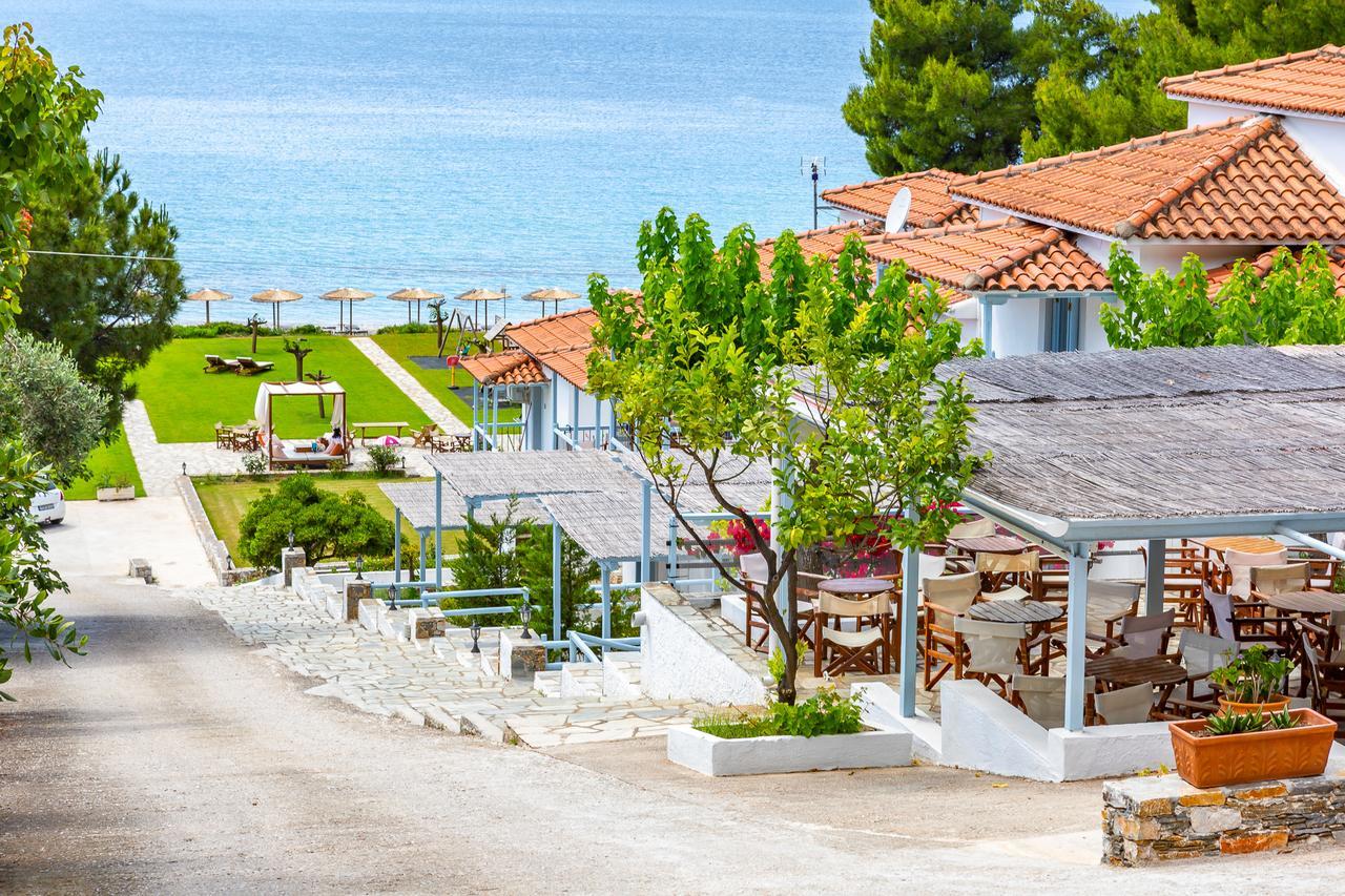 Milia Beach Apartments Paralia Milia Kültér fotó
