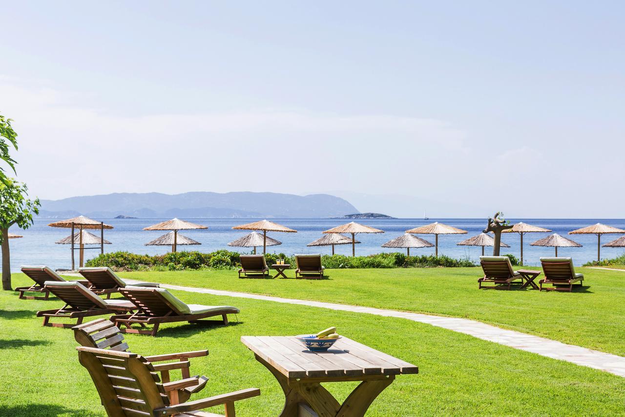 Milia Beach Apartments Paralia Milia Kültér fotó